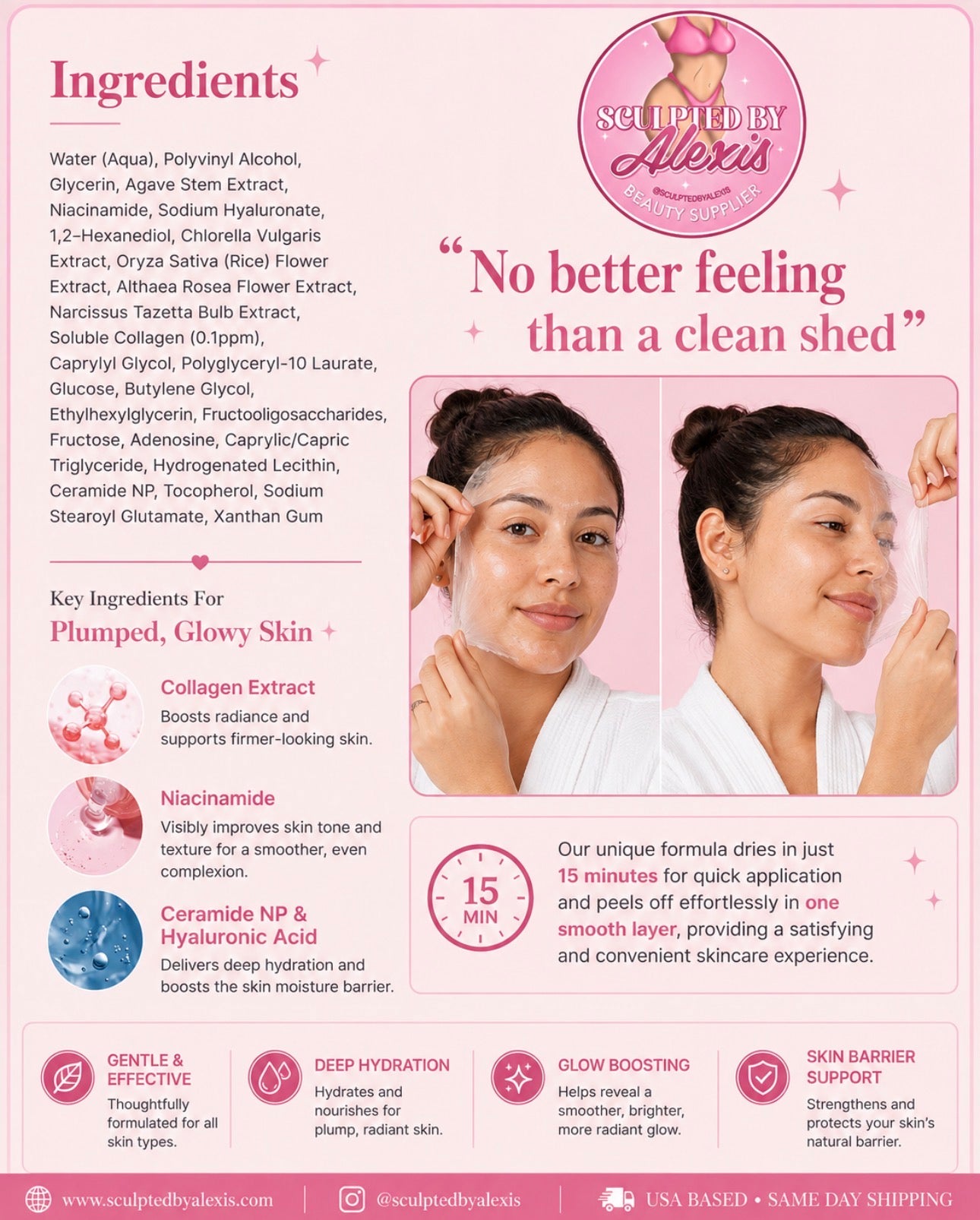 PDRN COLLAGEN OVERNIGHT WRAPPING MASK