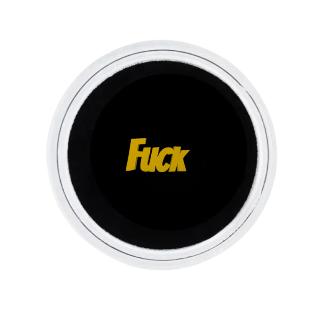 18K GOLD TOOTH GEM WORD FUCK