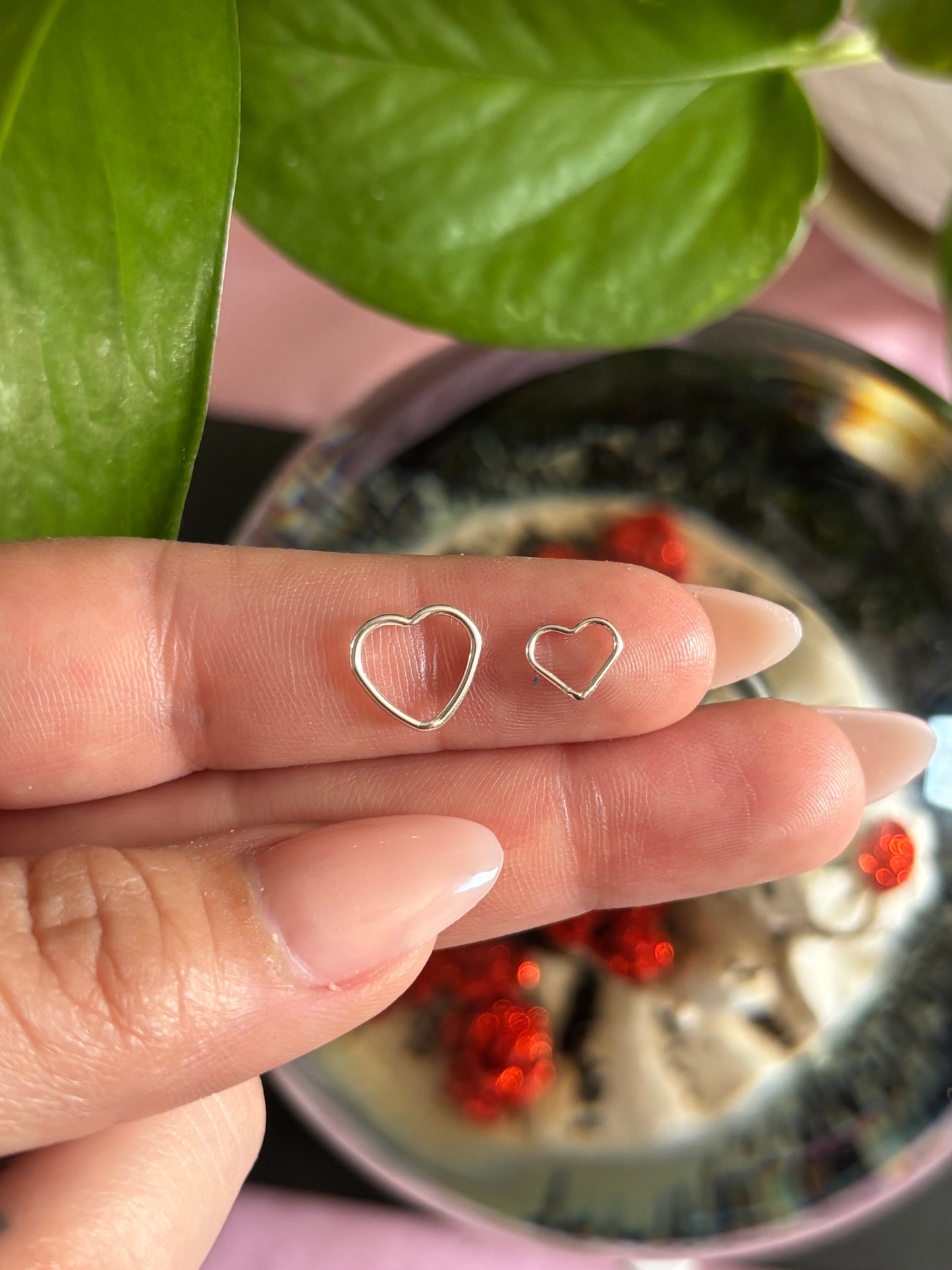 HEART CONNECTORS 10MM - PERMANENT JEWELRY