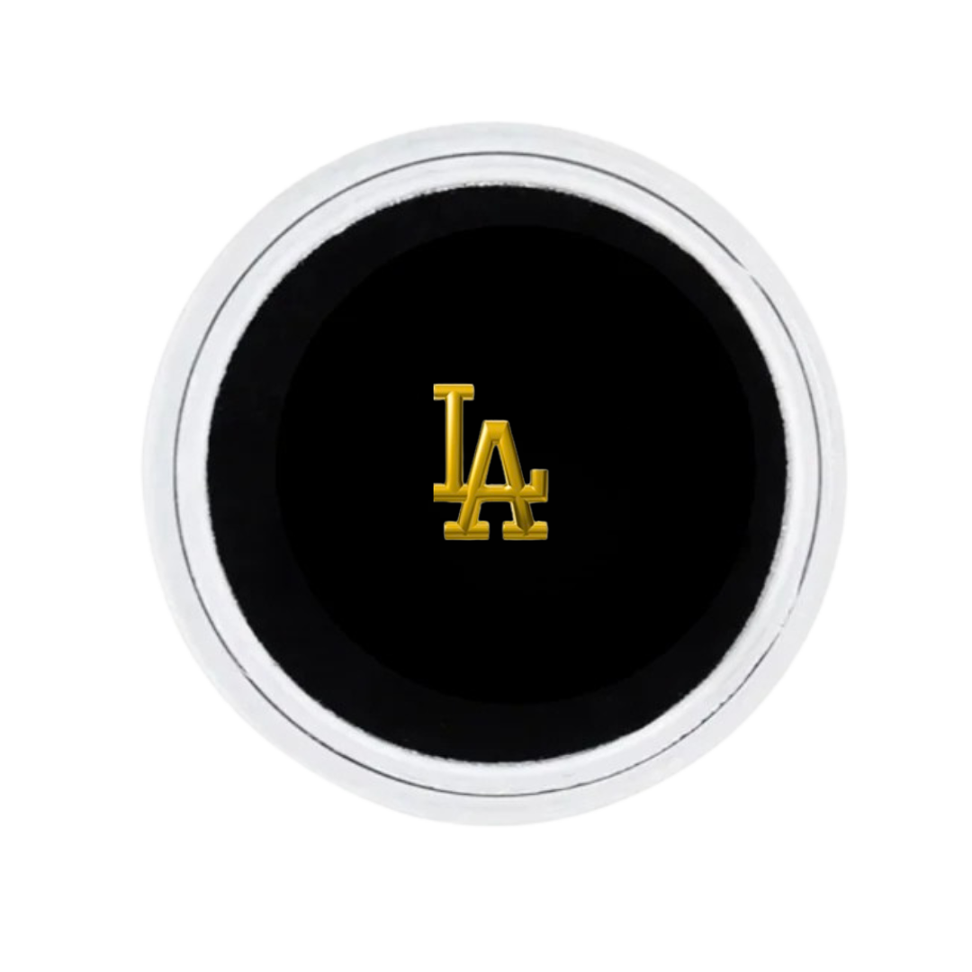 18K GOLD TOOTH GEM LA LOGO
