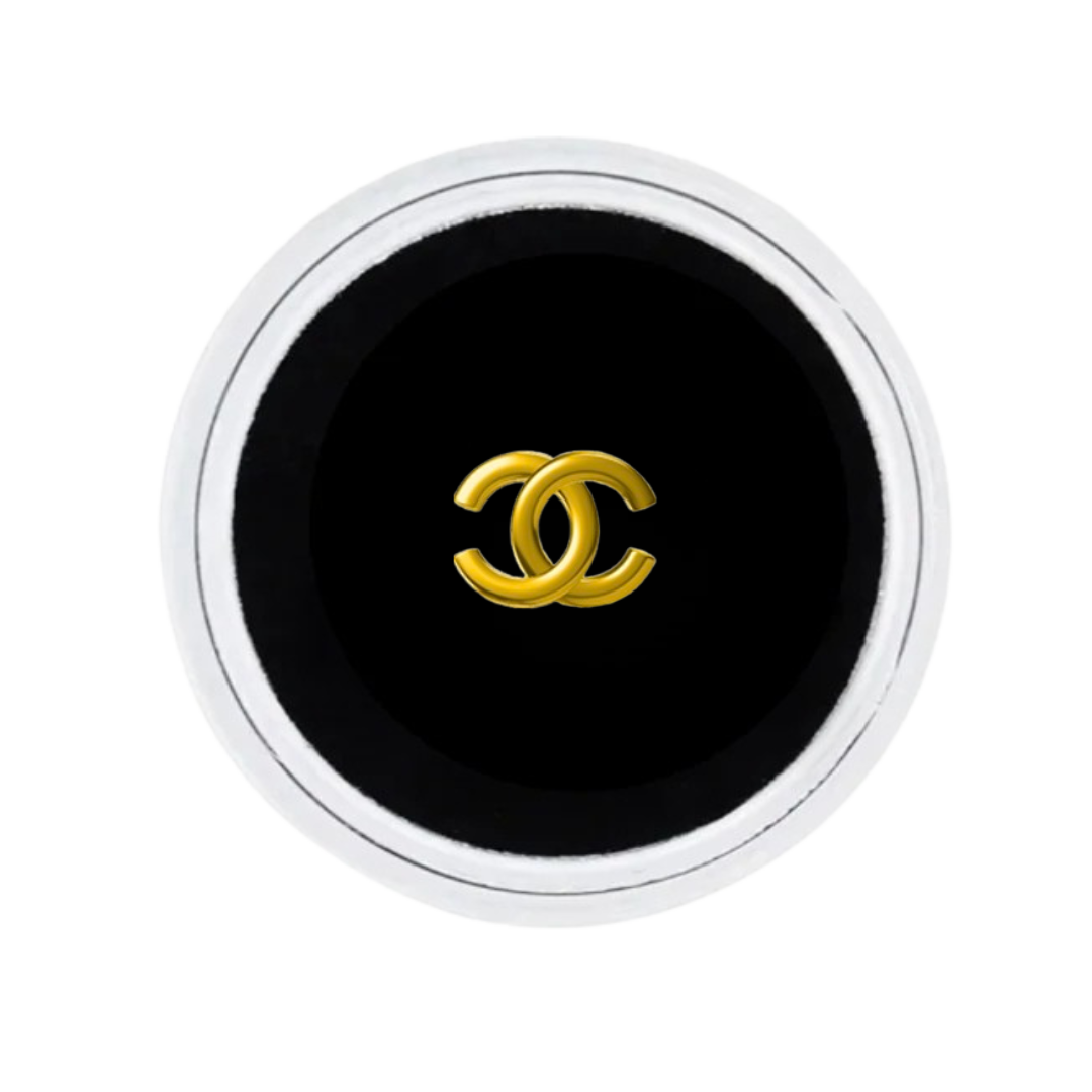 18K GOLD TOOTH GEM CHANEL LOGO