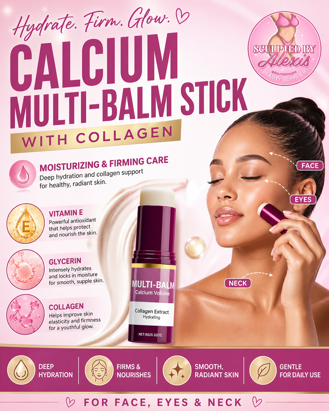 CALCIUM MULTI-BALM STICK (WITH COLLAGEN)