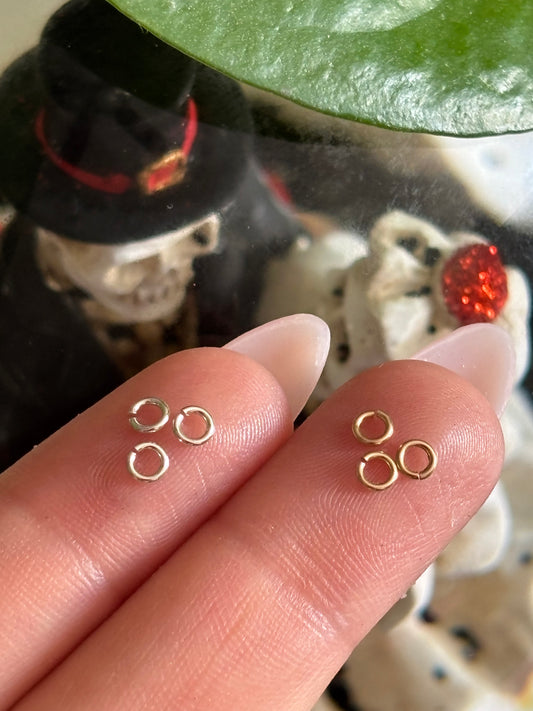 22G x 3.2MM JUMP RINGS - PERMANENT JEWELRY