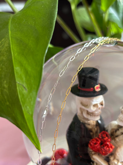 LITTLE PAPERCLIP CHAIN - PERMANENT JEWELRY