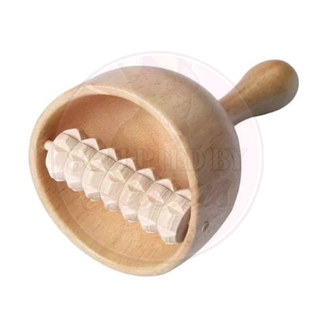 CUP WITH ROLLER WOOD THERAPY TOOL