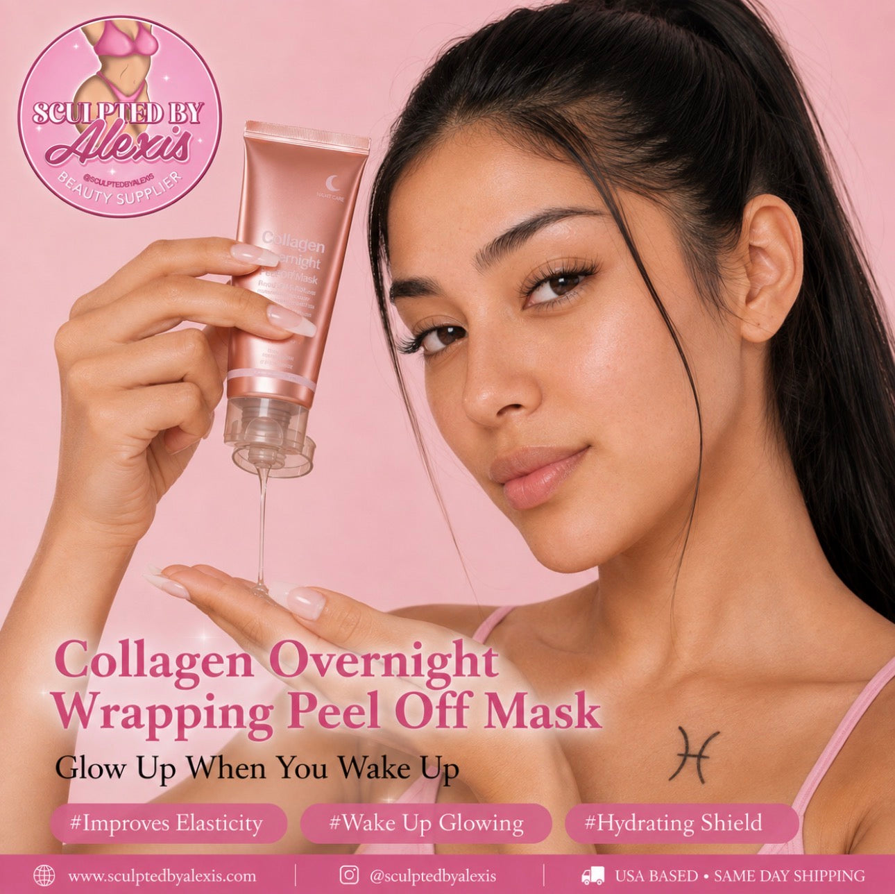 PDRN COLLAGEN OVERNIGHT WRAPPING MASK
