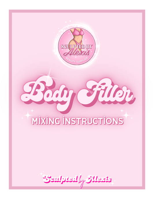 BODY FILLER MIXING INSTRUCTIONS