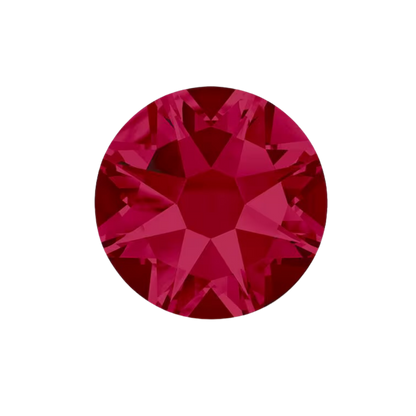 RUBY - SWAROVSKI ROUND TOOTH GEMS