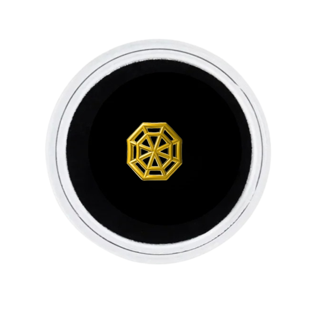 18K GOLD TOOTH GEM WEB