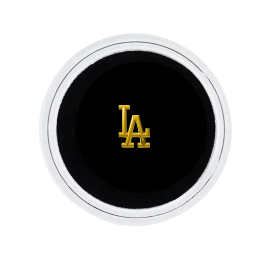18K GOLD TOOTH GEM LA LOGO