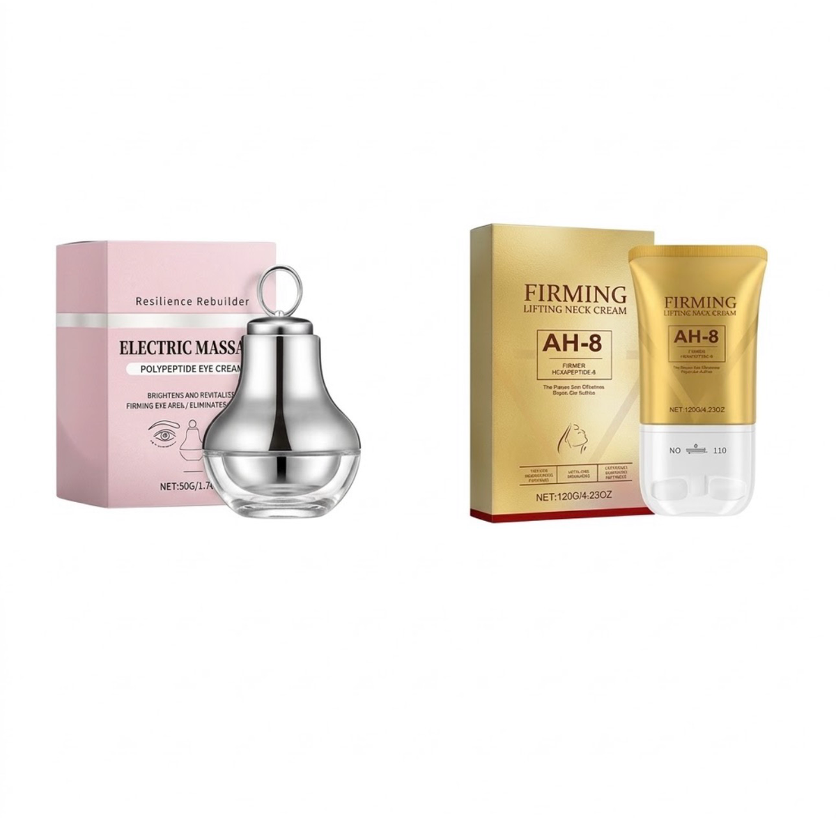 FIRMING EYE & NECK CREAM WITH ROLLER