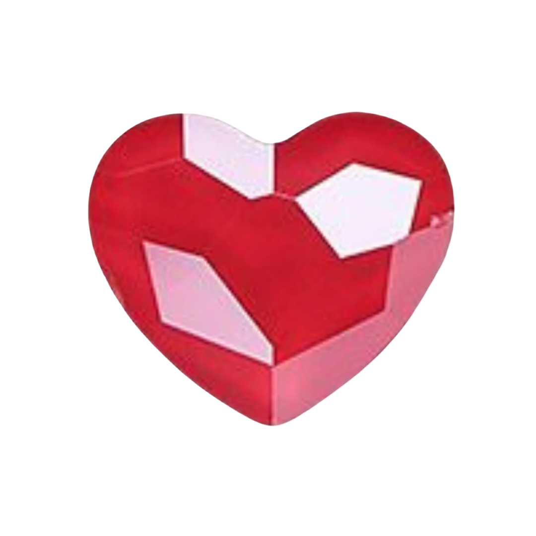 SWAROVSKI HEART TOOTH GEMS