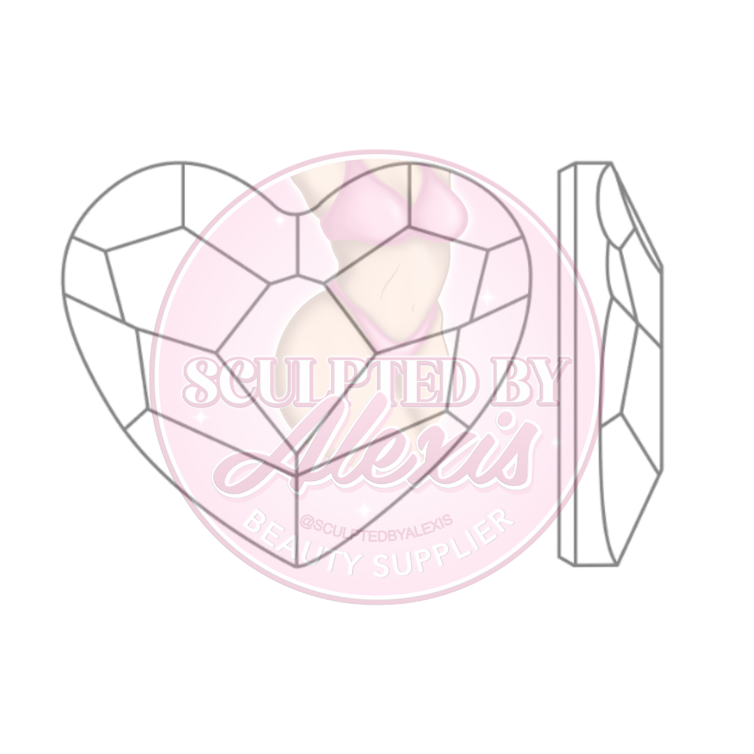 SWAROVSKI HEART TOOTH GEMS