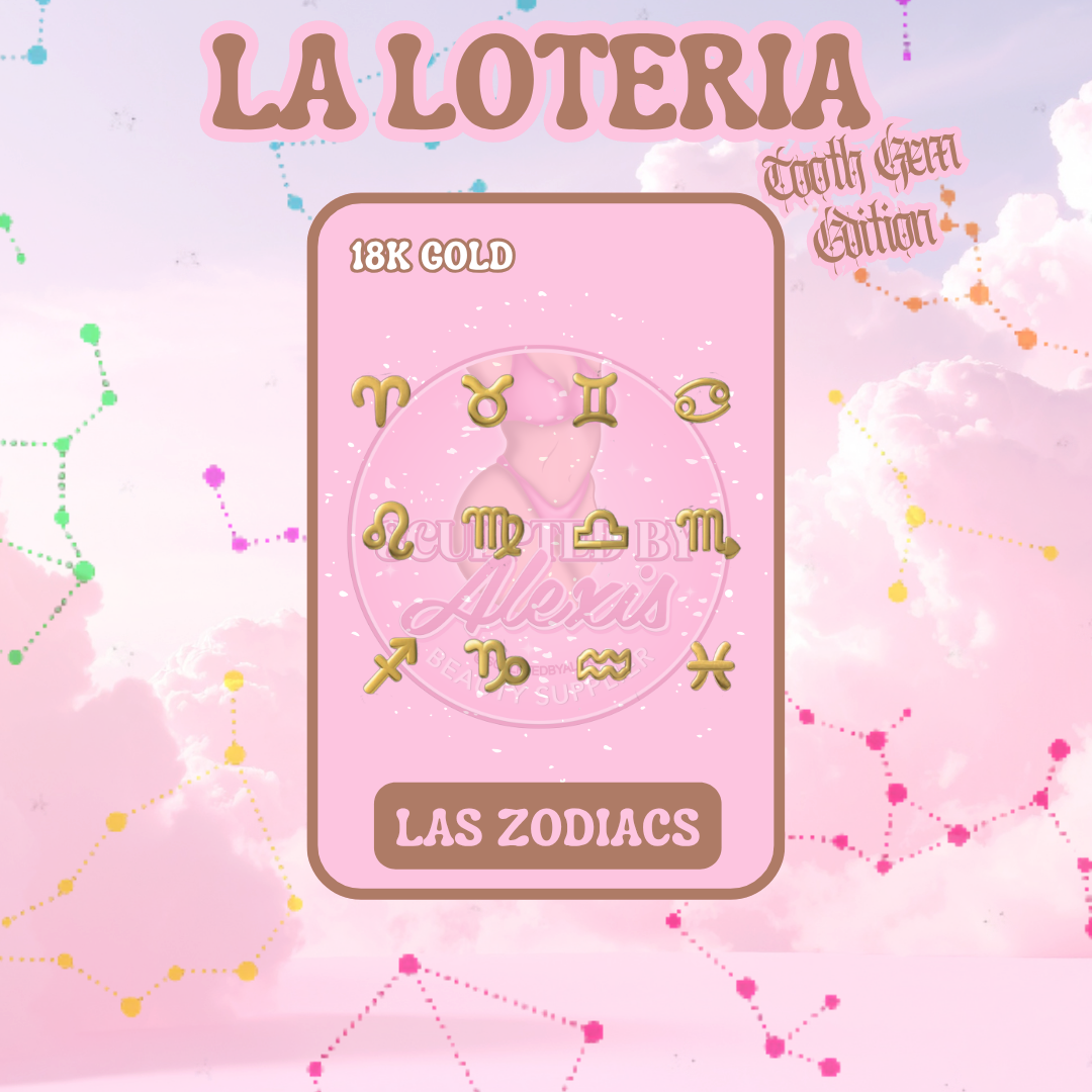 18K GOLD TOOTH GEM ZODIAC SIGNS