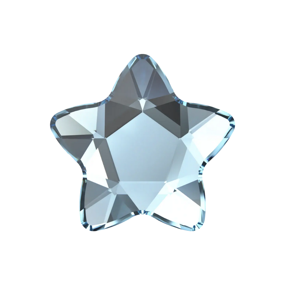 SWAROVSKI STAR FLOWER TOOTH GEMS