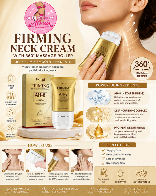 FIRMING NECK CREAM WITH ROLLER