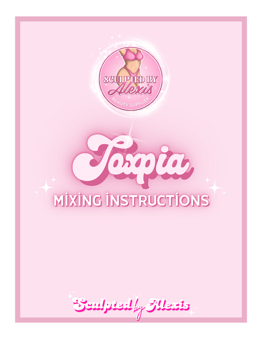 TOXPIA MIXING INSTRUCTIONS